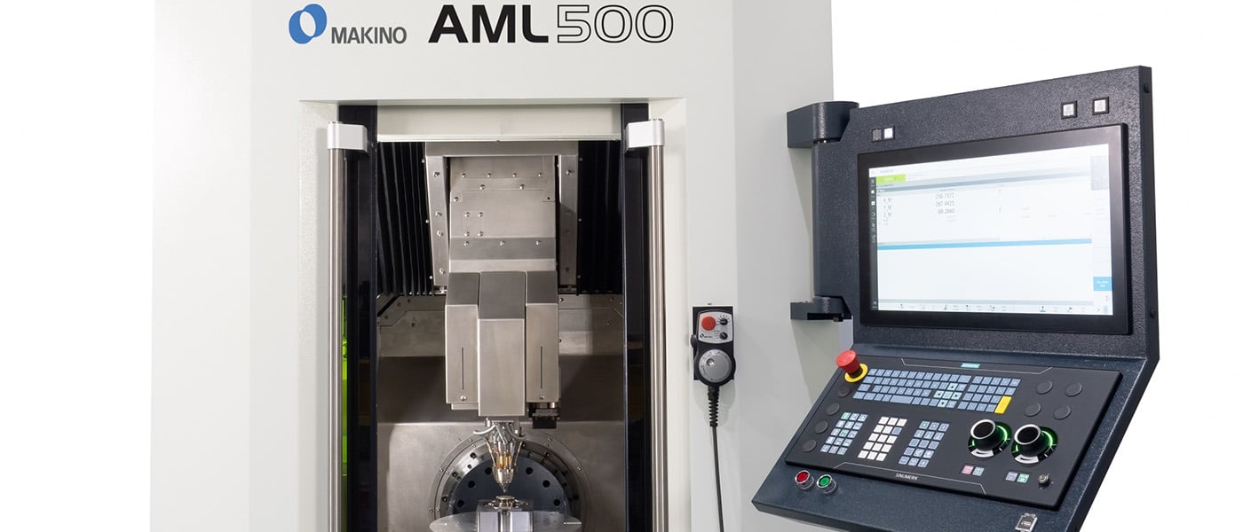 Makino launched the AML500 High Speed Laser Metal Deposition Additive Manufacturing Machine at Formnext 2023.