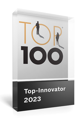 Successful participation in innovation contest - EVOSYS receives Top 100 seal again