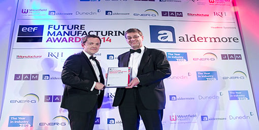 600 UK walks away with silver at prestigious national manufacturing awards