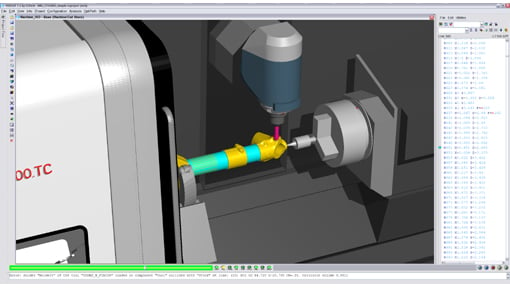 Easier and quicker simulation for machine-tools