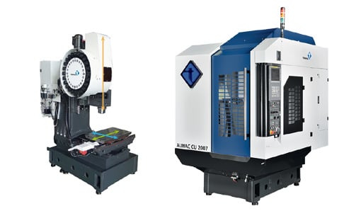 Two new machining centres with 3 to 5 simultaneous axes