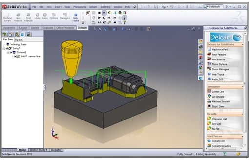SolidWorks webinar to focus on Delcam's integrated CAM