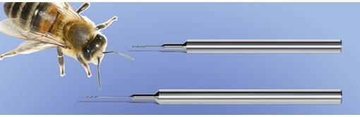 The world of drilling turned on its head: a flexible carbide micro drill unveiled at EMO