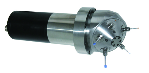 Motorspindle with integrated tool changer