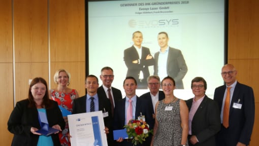 Evosys Laser GmbH wins popular founder award