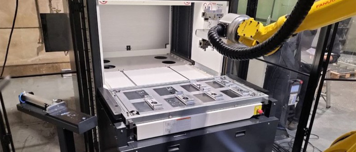 Armin Robotics : la cellule robotisée FLEXCELL intègre l'automatisation des changements de série en production