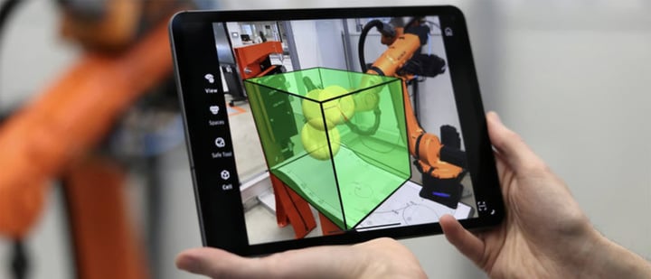 KUKA augmented reality makes new robots easier to start up